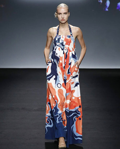 Gina Guo look from Supima Design Competition 2019